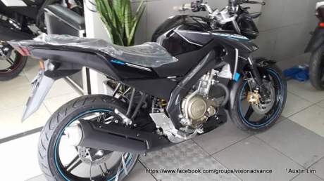 yamaha new vixon advance 2015 hitam