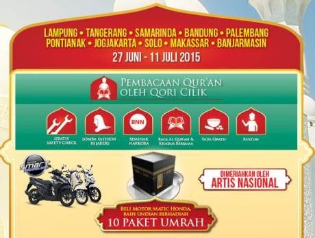 acara dalam safari ramadhan honda 2015 pertamax7.com