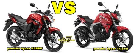 komparasi yamaha byson karbu vs yamaha byson injeksi pertamax7.com