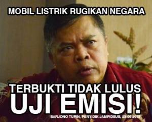 mobil listrik dahlan iskan tidak lulus uji&nbsp;emisi