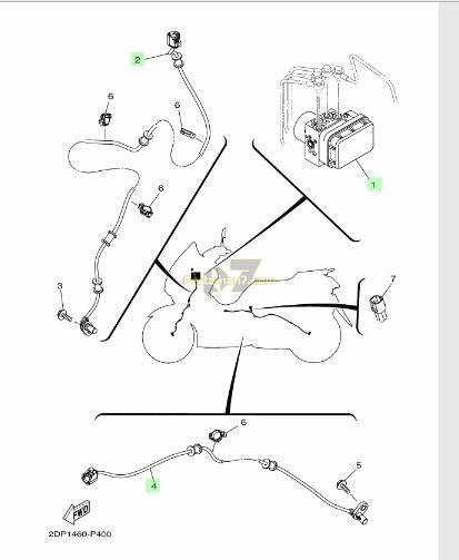 sensor speed abs yamaha nmax