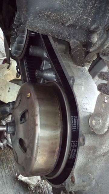 suzuki nex pakai v-belt tvs dazz