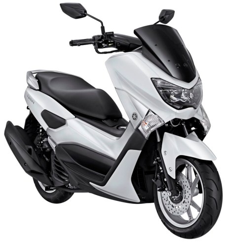 Warna Yamaha NMAX Premier White Pertamax7.com