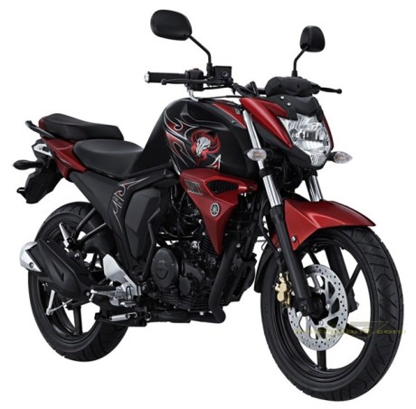 Yamaha All New Byson FI Red Combat pertamax7.com