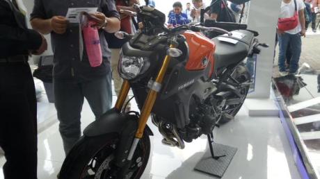 Yamaha MT-09 Blazing Orange Indonesia PRJ 2015