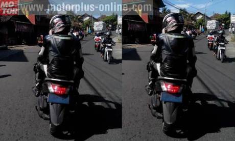 yamaha nmax ditest berboncengan uji shock belakang kah