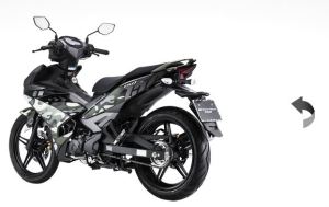 Detail Yamaha Jupiter MX king 150 di vietnam bercorak Doreng Tentara, unik Rp.27,9 juta saja bernama Exciter 150 CAMO 02&nbsp;Pertamax7.com