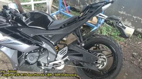 Kecelakaan Yamaha r15 Shock Patah di  Purwokerto 03 pertamax7.com