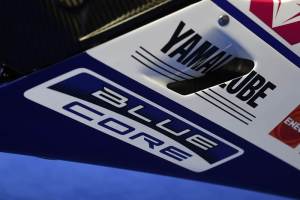 Logo Blue core nongol di Motor Rossi dan Lorenzo Motogp Jerman 2015 02&nbsp;pertamax7.com