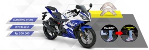 Lowering-Kit-yamaha R15 biar makin&nbsp;pendek