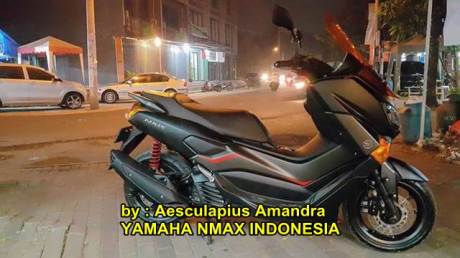 Modifikasi Yamaha NMAX hitam doff kekar menawan 01 pertamax7.com