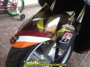 Modifikasi Yamaha Nmax Livery Repsol Jakarta max Owner 2801&nbsp;pertamax7.com