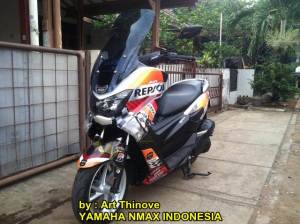 Modifikasi Yamaha Nmax Livery Repsol Jakarta max Owner 2802&nbsp;pertamax7.com