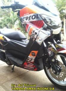 Modifikasi Yamaha Nmax Livery Repsol Jakarta max Owner 2808&nbsp;pertamax7.com