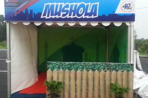 Mushola di Pos Jaga Yamaha&nbsp;2014