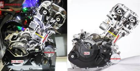 perbedaan mesin honda CB150R vs honda sonic 150R