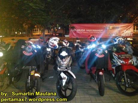 Suasana Soft Launching Honda Sonic 150R di Pulau Jakarta, Owner Honda CS1 Kompak nan antusias 03 pertamax7.com