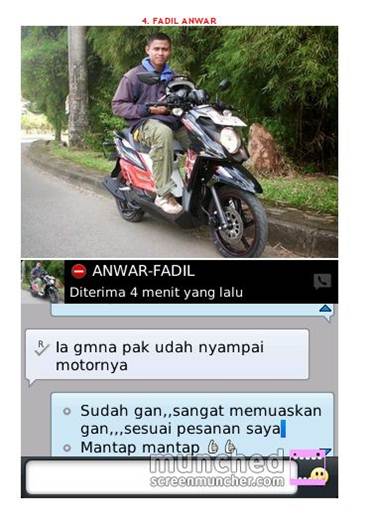 Waspada foto Pertamax7.com dan blogger lain di catut website jual motor tanpa STNK 00 pertamax7.com