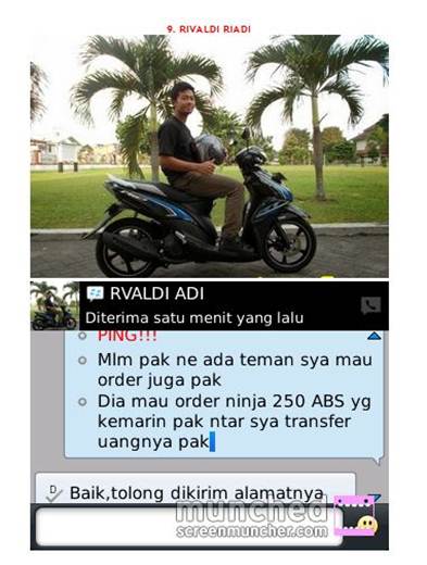 Waspada foto Pertamax7.com dan blogger lain di catut website jual motor tanpa STNK 05 pertamax7.com