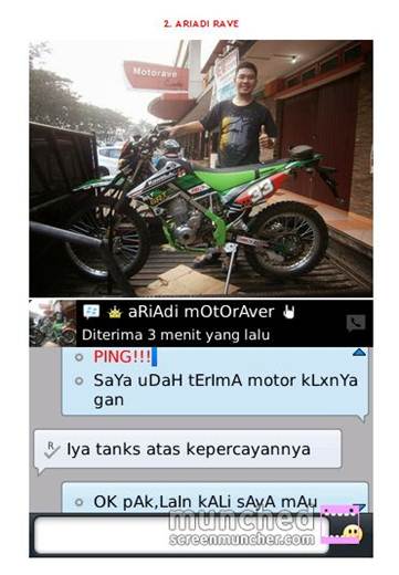 Waspada foto Pertamax7.com dan blogger lain di catut website jual motor tanpa STNK 10 pertamax7.com