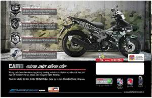 Yamaha Jupiter MX king doreng tentara exciter 150&nbsp;camo