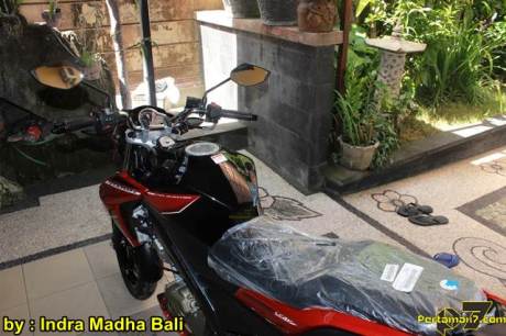 Yamaha New Vixion Advance ditangan konsumen Bali 01 pertamax7.com