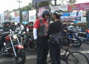 Aksi Pemberani Goweser hadang Mogeh di Jogja supaya tidak terobos lampu merah 21&nbsp;pertamax7.com