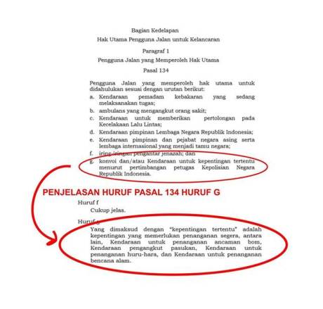 Dalam Undang-Undang Konvoi Moge Tidak termasuk Pengguna Jalan Yang Memperoleh Hak Utama 00 pertamax7.com