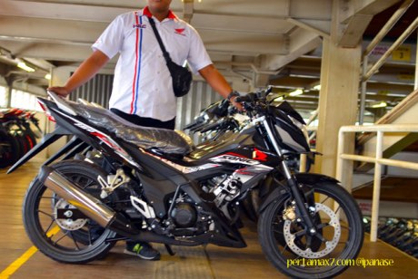 First Sight Bertemu New Honda Sonic 150R 02 Pertamax7.com
