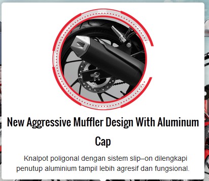 fitur new honda CB150R facelift 2015 knalpot slip on pertamax7.com