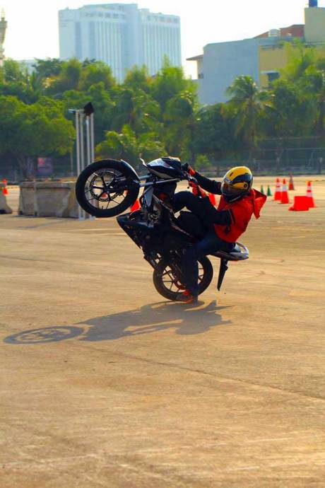 Foto testride all new Honda Cb150R dan New honda Sonic 150R 05 Pertamax7.com