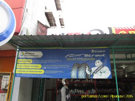 Ganti Ban Michelin Pilot Street Radial buat Yamaha New Vixion di Mitra Ban Solo 12 Pertamax7.com