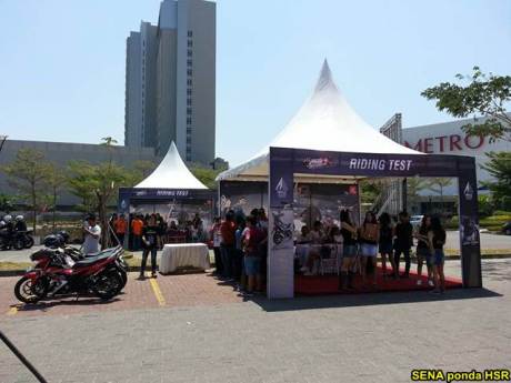 Intip suasana Grand Launching All New Honda CB150R dan New Sonic 150R di Solo Baru Jateng 04 pertamax7.com