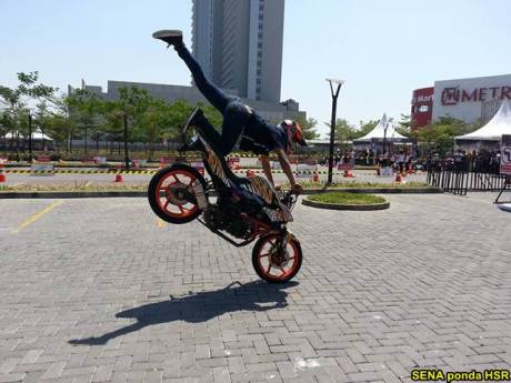 Intip suasana Grand Launching All New Honda CB150R dan New Sonic 150R di Solo Baru Jateng 06 pertamax7.com