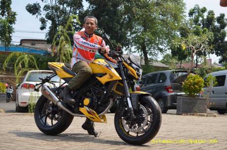 Meriahnya Blogger testride All New Honda CB150R StreetFire dan New Sonic 150R 01 Pertamax7.com
