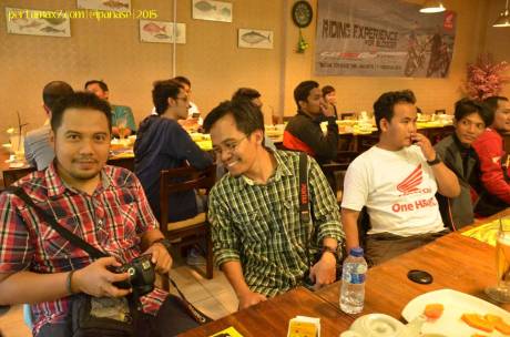 Meriahnya Blogger testride All New Honda CB150R StreetFire dan New Sonic 150R 07 Pertamax7.com