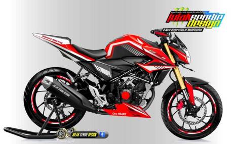 Modifikasi All new Honda New CB150R Facelift Julak sendie merah hitam01 pertamax7.com