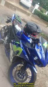 Modifikasi Yamaha R15 pakai topeng Layaknya Yamaha R25 00&nbsp;pertamax7.com