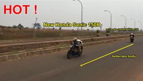 new honda sonic 150R jauh kalahkan yamaha jupiter mx king 150 pertamax7.com