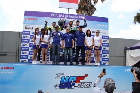 Podium yamaha cup race pati kelas YCR 1 pertamax7com
