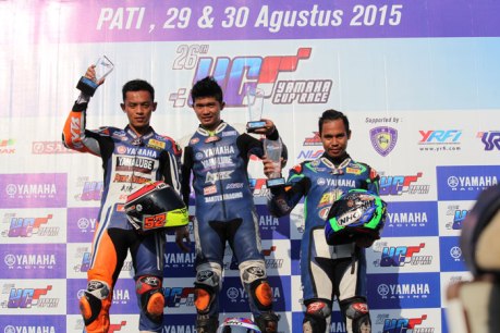 Podium yamaha cup race pati kelas YCR 4 pertamax7com