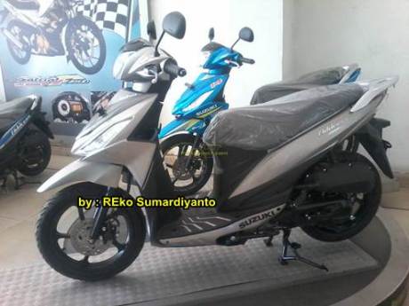 Suzuki Address Warna GunMetal Polos sudah dijual di Indonesia 01 pertamax7.com