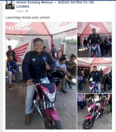 Tuas Kopling New Honda Sonic Patah buat Free Style Kok dibuat BC Suzuki03 pertamax7.com