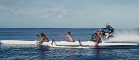 Unik.. KTM Enduro ini dipakai buat Ngebut dan Selancar di Pantai, Seru 08 pertamax7.com