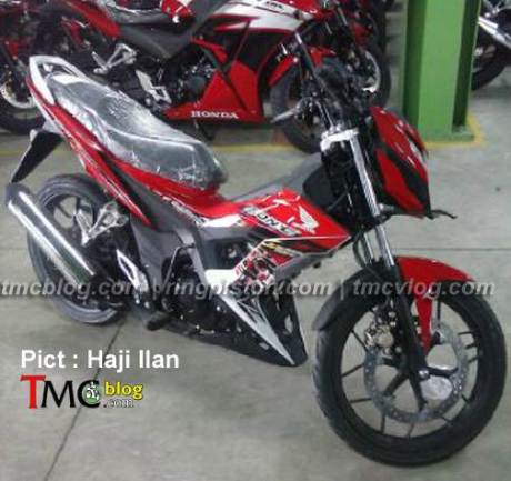 wujud honda sonic 150R merah lancip 1