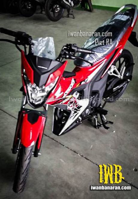 wujud honda sonic 150R merah lancip 2
