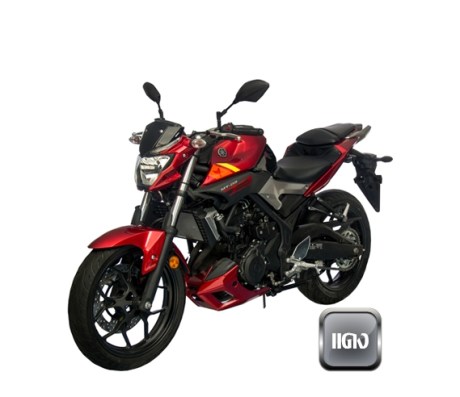 yamaha MT-03 red