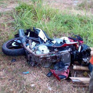 Adu Banteng Yamaha Vixion VS Honda Megapro Remuk akibat Rider Mabuk di Tulungagung  3 pertamax7.com