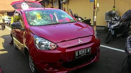 Aksi Bocah bak game GTA tabrak polisi dan warga di Kudus, edyan 1