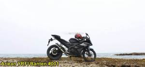 Aksi Yamaha R15 Libas Karang dan Air Laut Pantai Anyer, waspada karat 03&nbsp;pertamax7.com